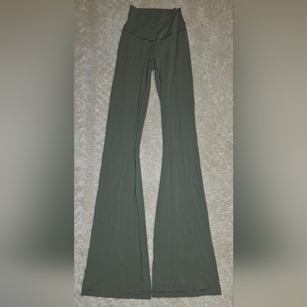 Aerie OFFLINE Olive Flare Leggings